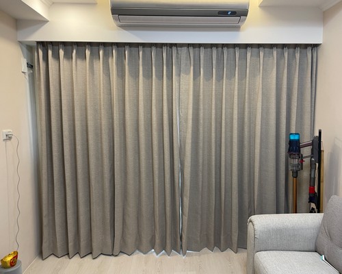 台北窗簾店推薦, 台北布窗簾, 台北布簾與紗簾搭配設計