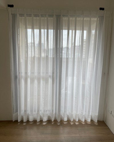 台北窗簾店推薦, 台北布窗簾, 台北布簾與紗簾搭配設計